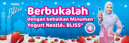 Berbuka dengan Minuman Yogurt Nestle Bliss