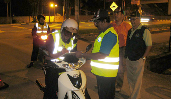 Polis meronda untuk banteras jenayah