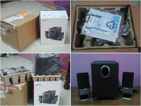 Speaker Edifier beli di Superbuy.my