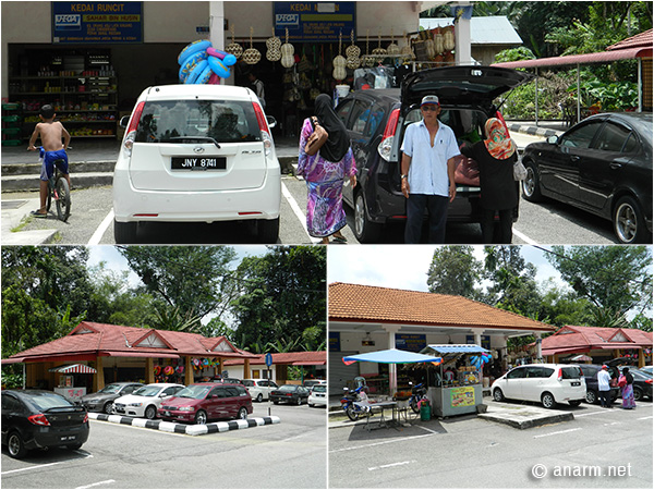 kedai air terjun lata kinjang
