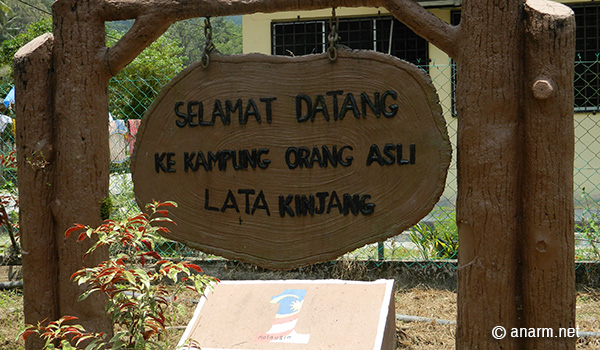kampung orang asli lata kinjang