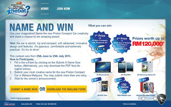 contest proton nama siapa hebat