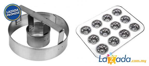 doughnut cutter dan acuan mini bahulu