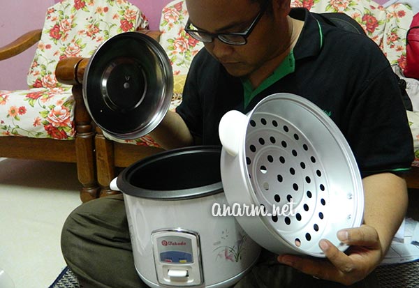 periuk nasi dan steamer lazada online shopping