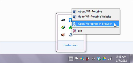buka wordpress portable di browser buka wordpress portable di browser