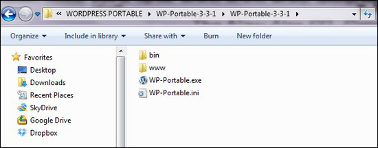 wordpress portable wordpress portable
