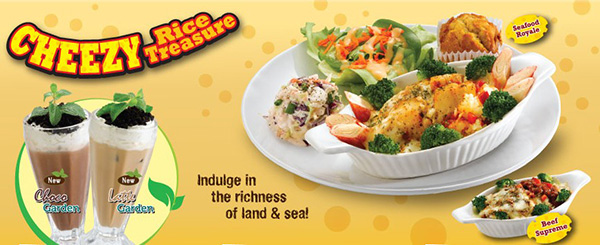 cheezy rice treasure kenny rogers malaysia