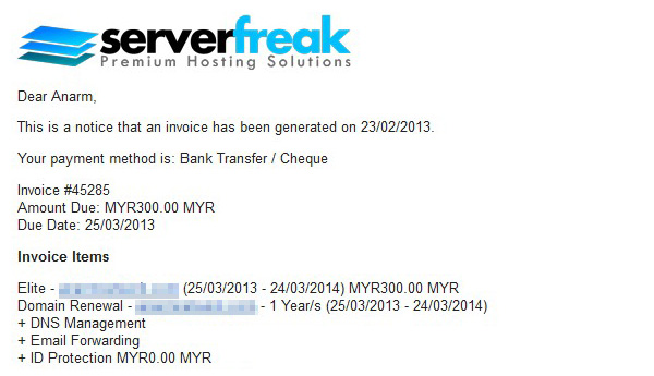 renew webhosting serverfreak renew web hosting serverfreak