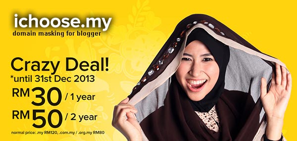harga promosi domain my ichoose Dapatkan harga promosi domain .my daripada ichoose.my