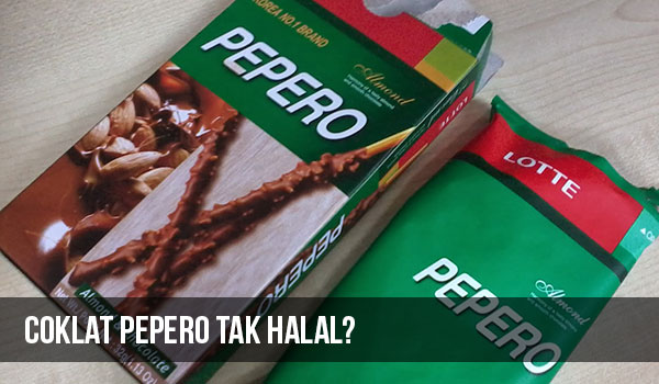 pepero tiada sijil halal Coklat Pepero tiada sijil halal