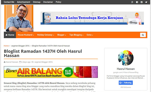 bloglist ramadan 1437h pakar seo malaysia Bloglist Ramadan 1437H oleh Pakar SEO Malaysia