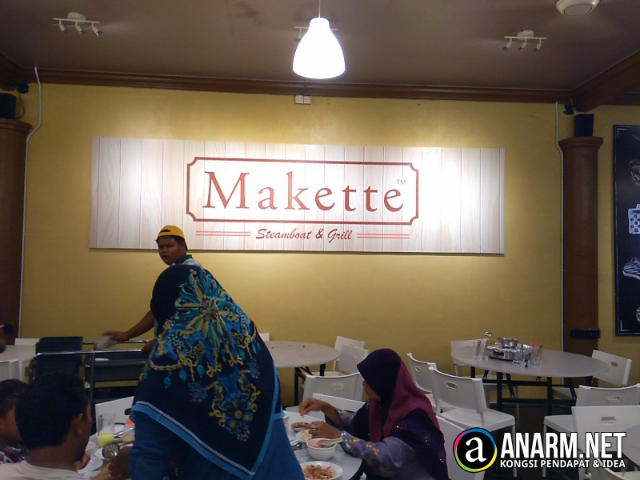 Makan sedap di Makette Steamboat & Grill, Tanah Merah, Kelantan