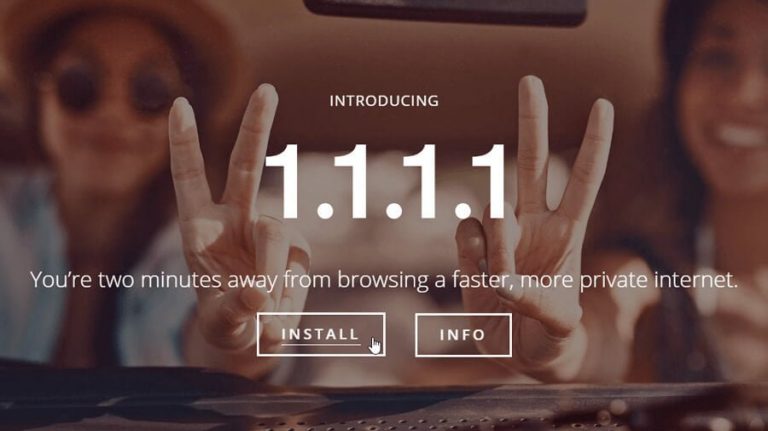 Cloudflare DNS 1.1.1.1