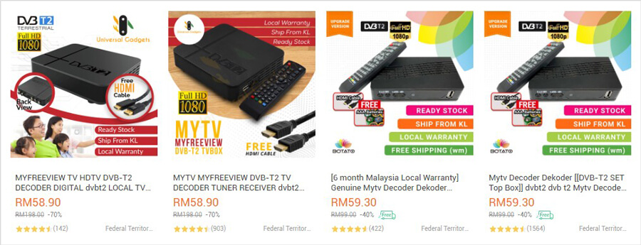 dekoder dvb t2 lazada Dekoder DVB-T2 (Lazada)