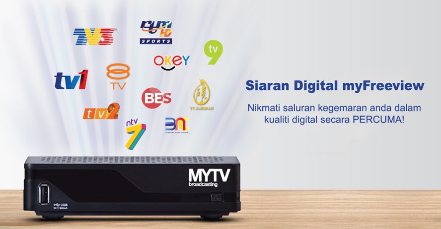 MYTV Siaran Digital myFreeview Percuma