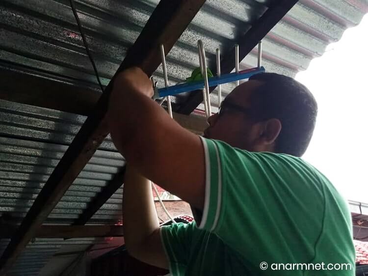 Pasang antena digital MYTV