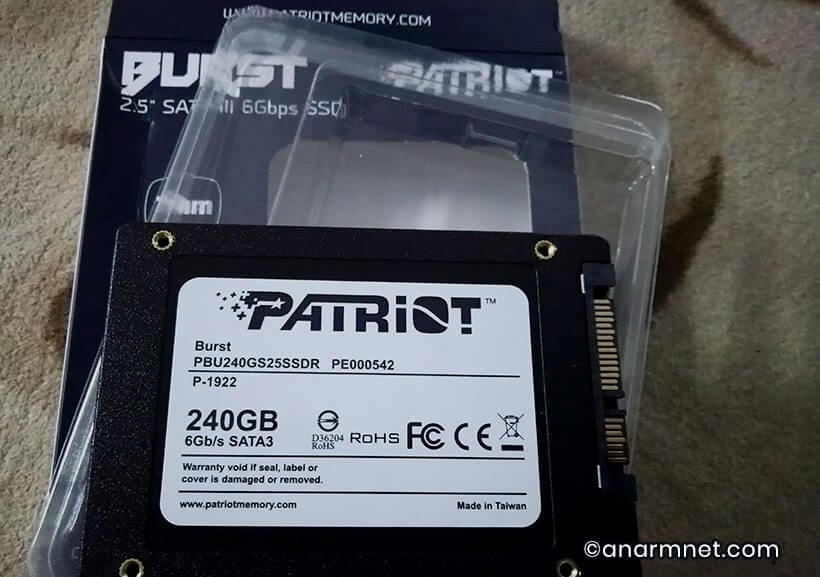 Patriot Burst SSD 240GB Patriot Burst SSD 240GB