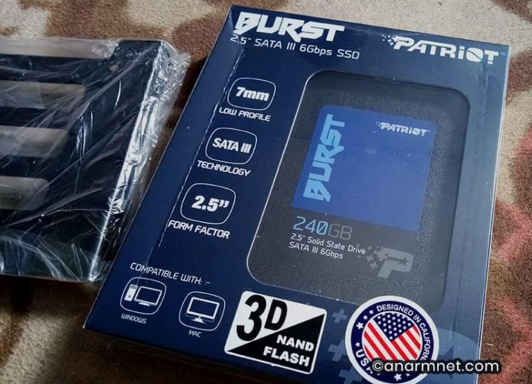 patriot burst ssd 240gb sata Patriot Burst SSD 240GB SATA III