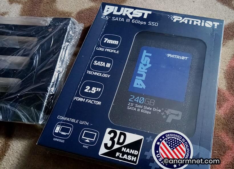 Patriot Burst SSD 240GB SATA III Patriot Burst SSD 240GB SATA III