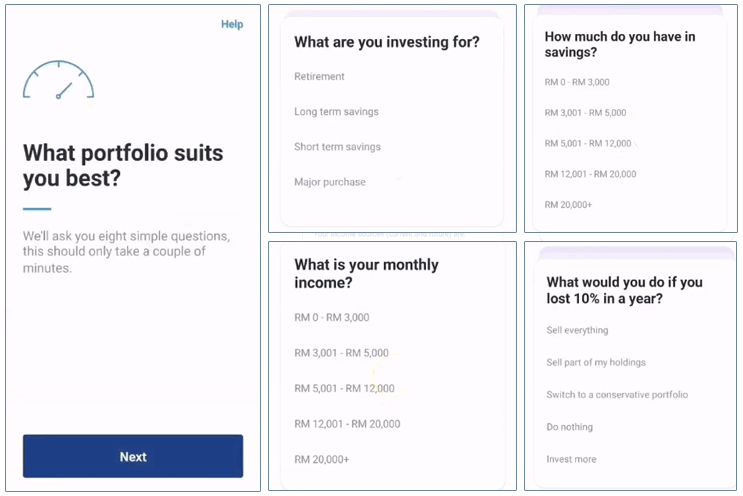 Soalan penilaian portfolio Wahed Invest Soalan penilaian portfolio Wahed Invest