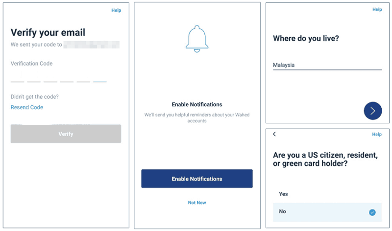 Daftar akaun Wahed Invest Daftar akaun Wahed Invest