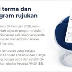 Kemaskini bonus program rujukan Wahed Invest