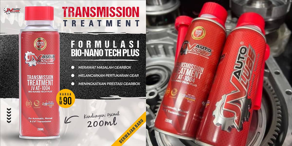 JV Auto Lube rawat masalah gearbox kereta