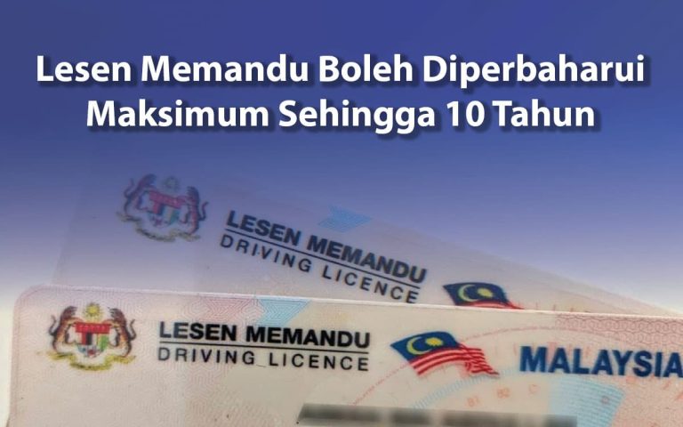 renew lesen memandu 10 tahun Renew Lesen Memandu 10 Tahun