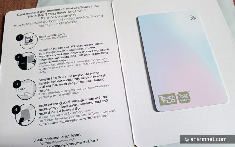 kad enhanced touch n go Kad Enhanced Touch n Go NFC