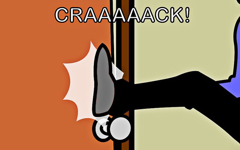 tendang pintu tendang pintu