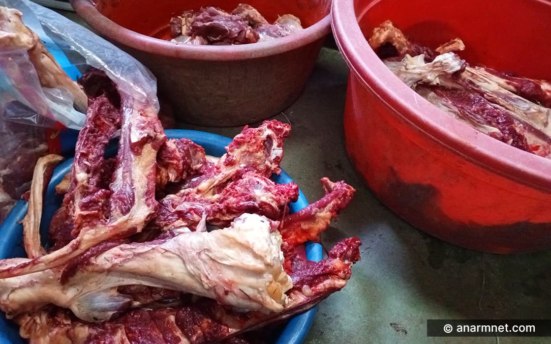 Daging lembu korban Aidiladha
