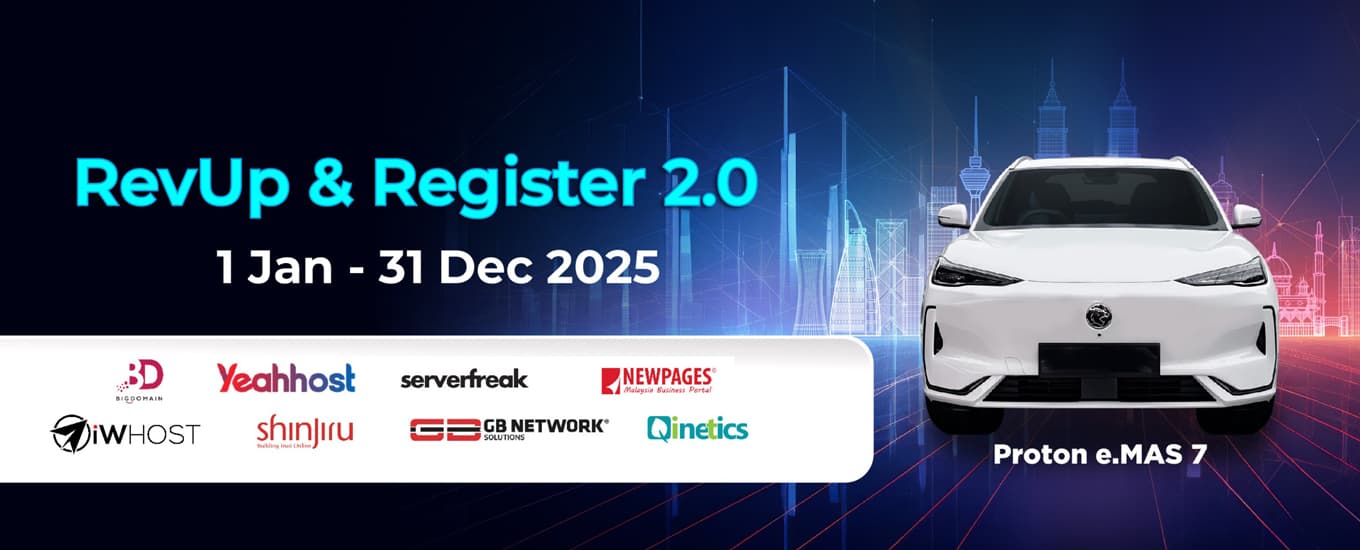 RevUp & Register 2.0 – domain .MY RevUp & Register 2.0 – domain .MY